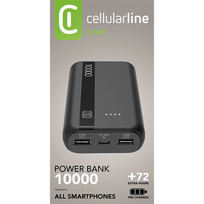 Cellularline Entry 10000 mAh Powerbank